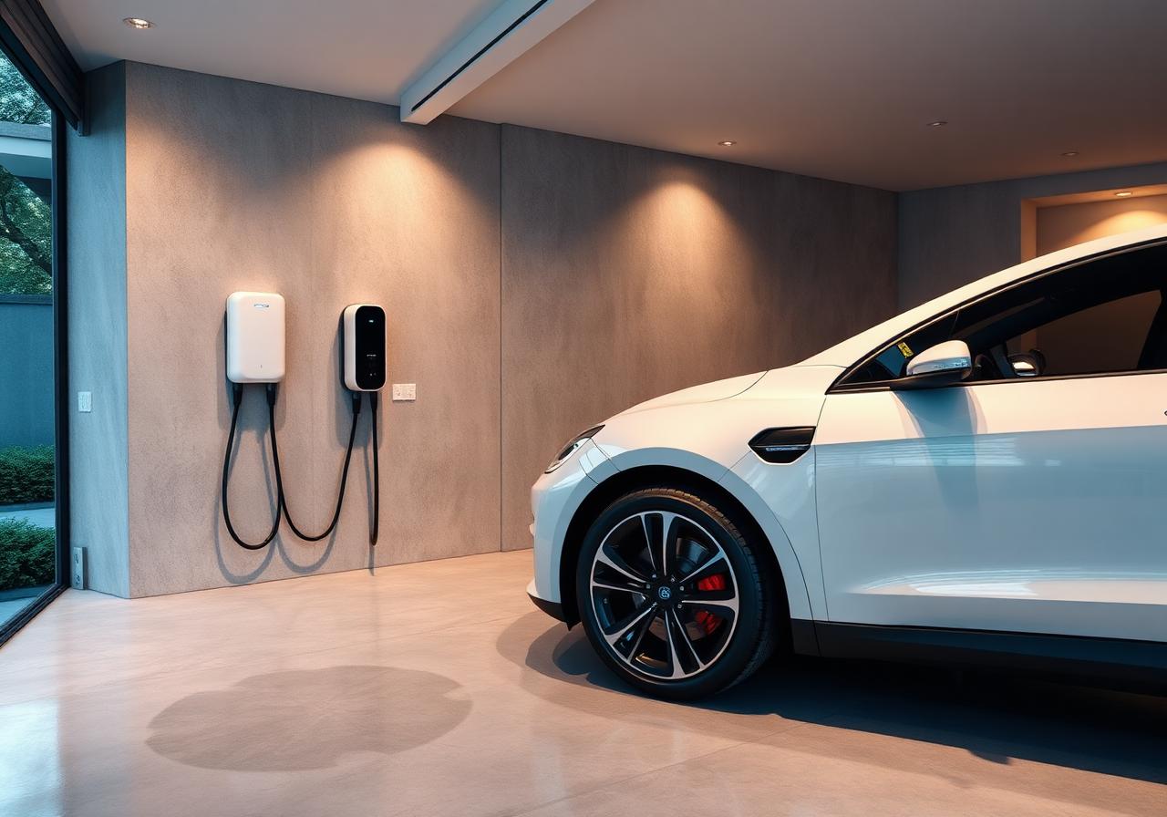 Home EV charger installation